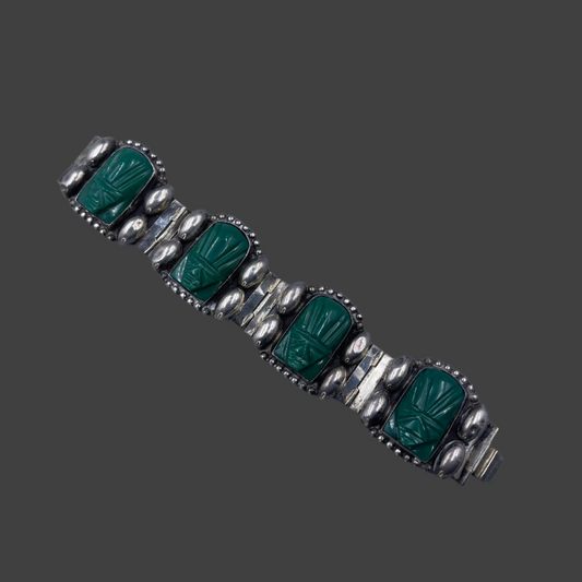 Green Onyx Face Bracelete