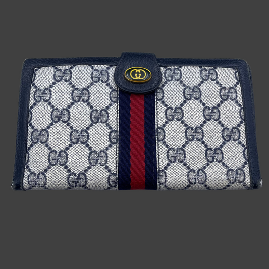 Gucci fold wallet large with snap